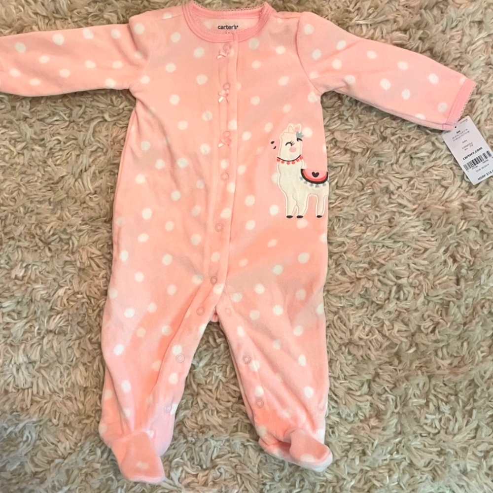 NWT Fleece Carters onesie from Carters